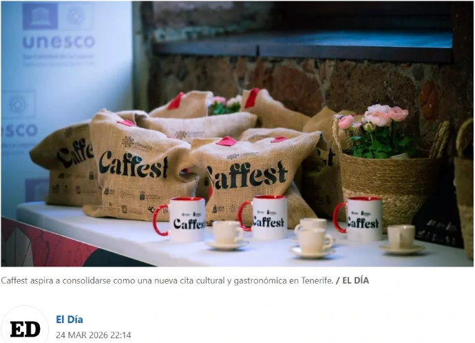presentación caffest periodico el día