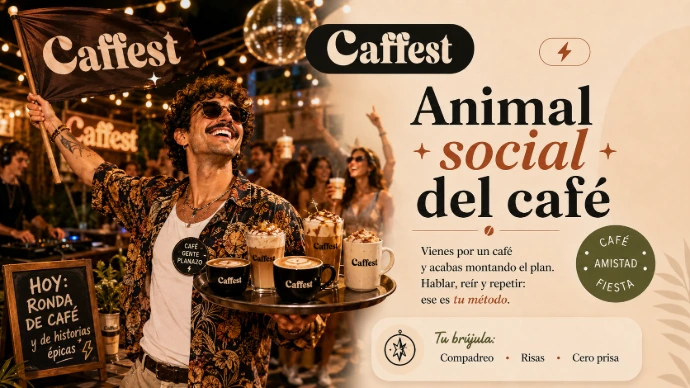 Social Coffee Animal — festival café Castillo La Laguna Tenerife